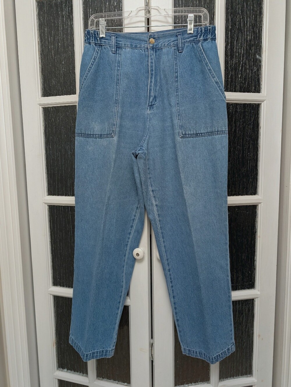 Vintage 90s Northern Reflections High Waist Jeans Elastic Back Size 11/12